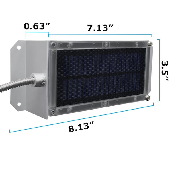 6V 1.3AH Replacement For 652001, E101 With 6V Solar Panel Charger